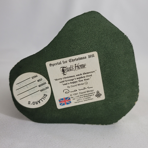 David Winter Cottage - 1991 Fred's Home - Picture 9 of 15